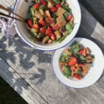 Panzanella Erdbeer Salat