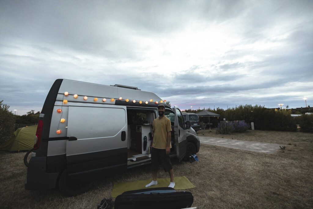 Camper Van von Außen