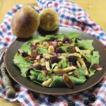 Steinpilze-Salat mit Brombeeren